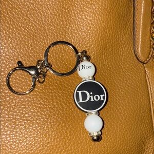 Dior Black and White Key Holder